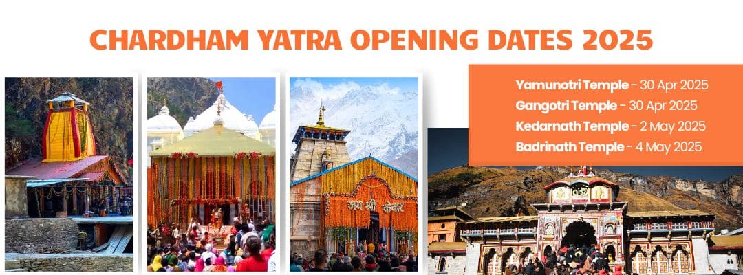 Chardham Temple Opening Dates 2025