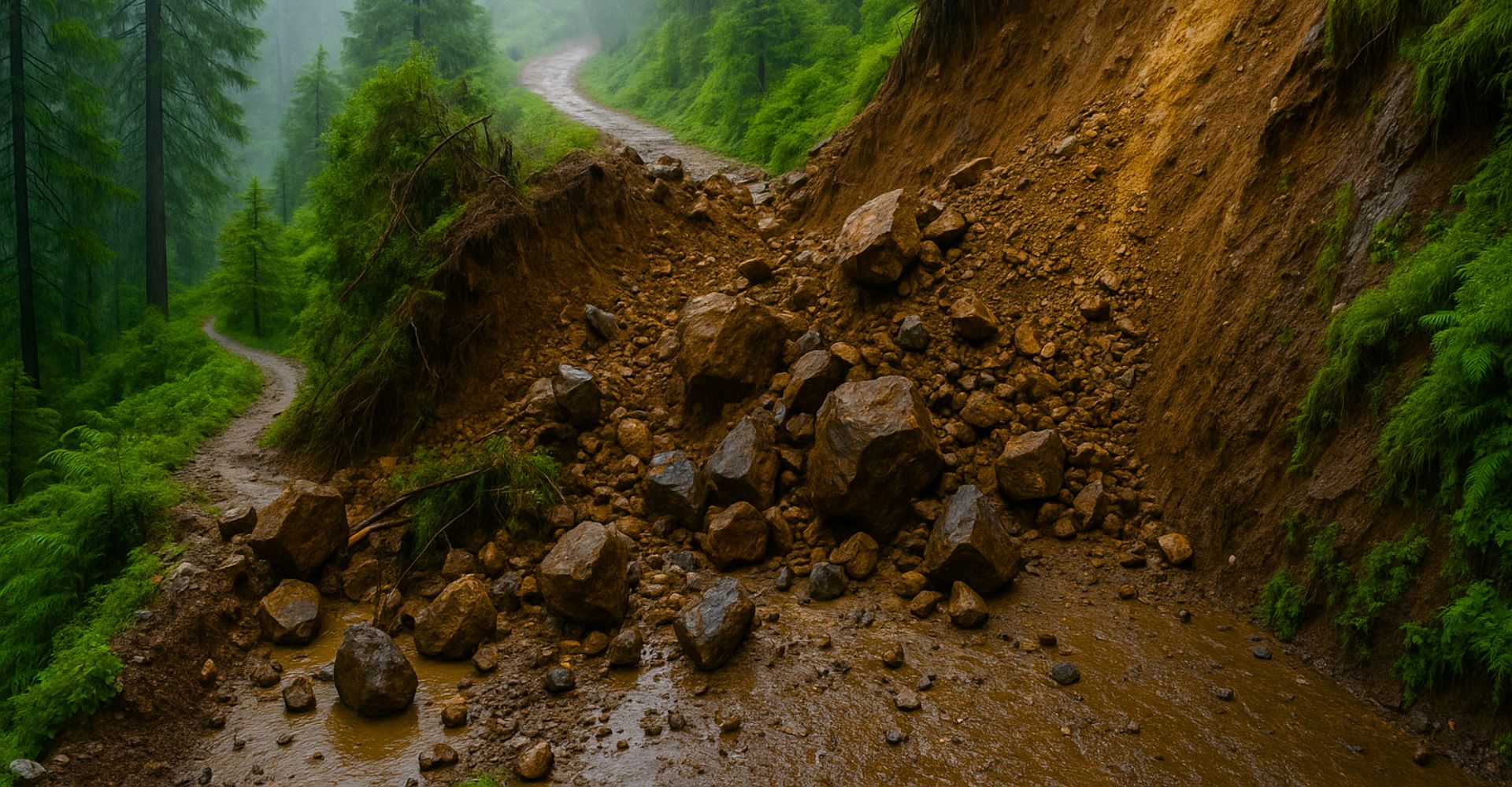 Kedarkantha in July is not safe to trek due to landslides, cloudbursts and slippery tracks